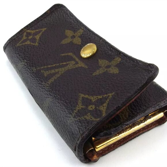 Louis Vuitton key case Monogram beige Monogram canvas Authentic used L2980 - Picture 3 of 8